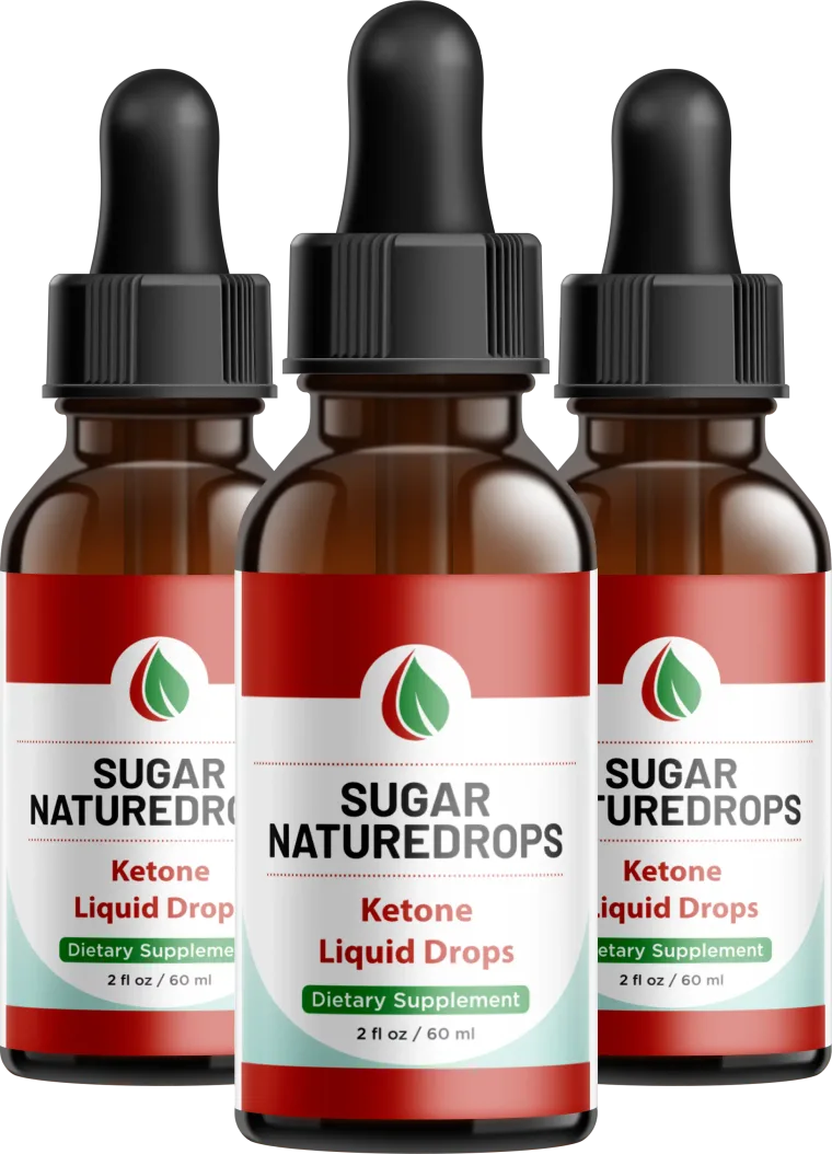 Sugar NatureDrops 3 bottle package